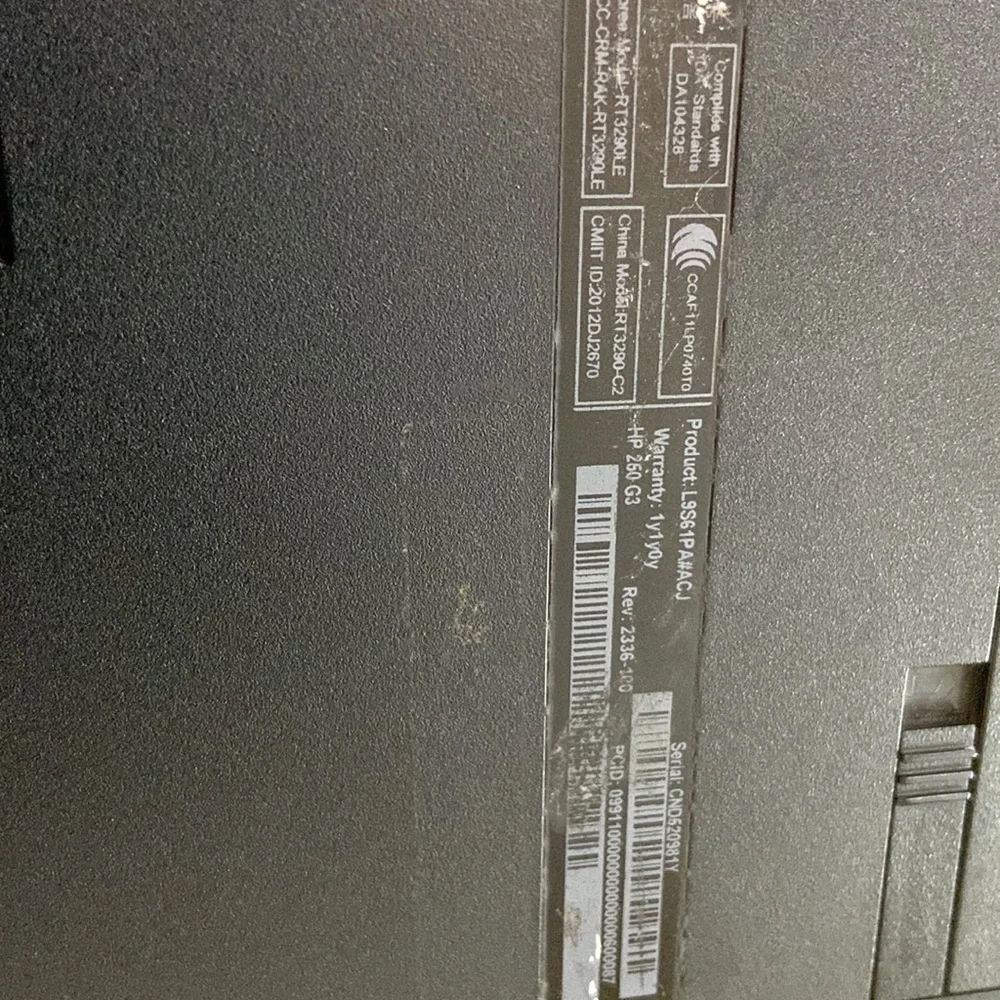 HP LAPTOP - Picture 8 of 8
